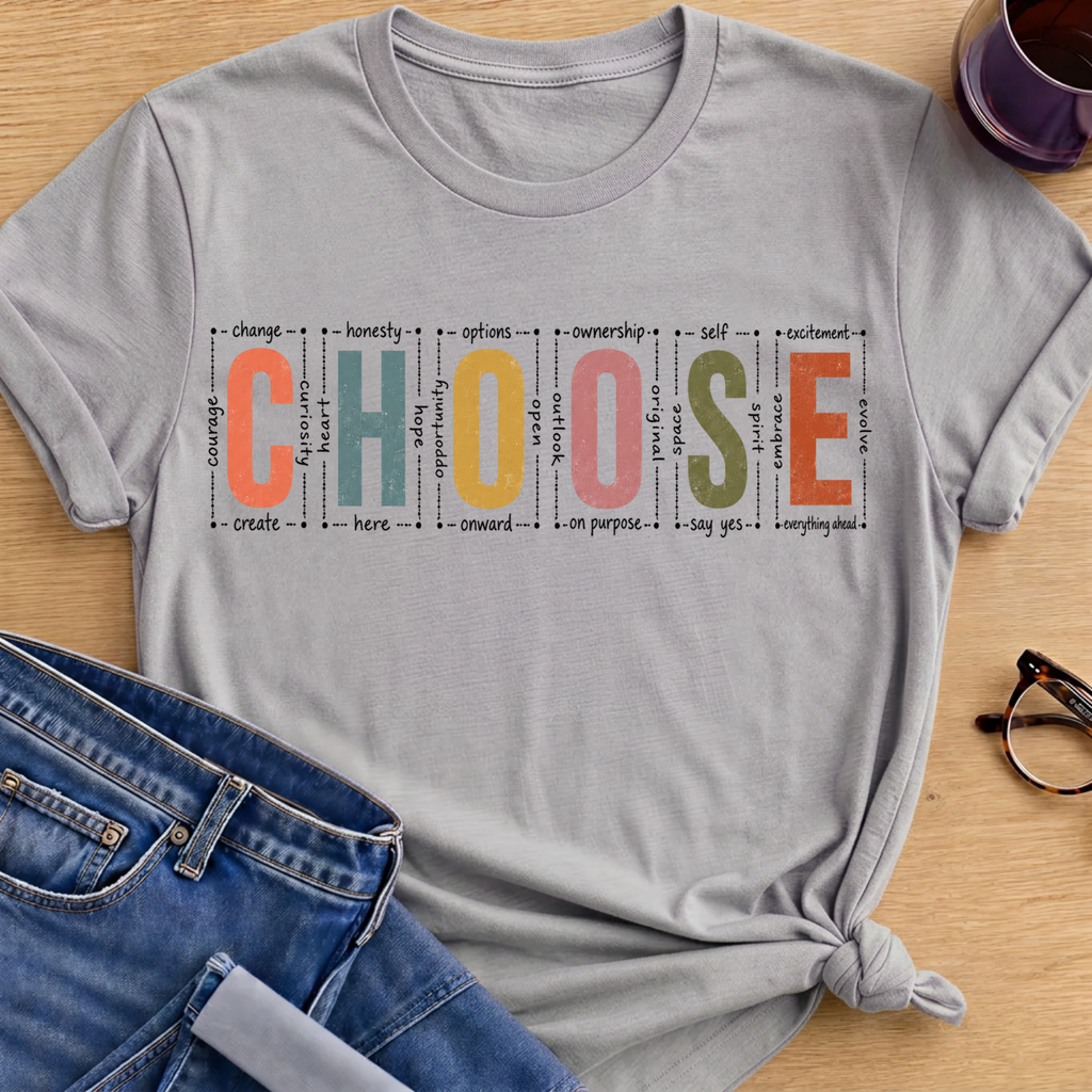 CHOOSE T-Shirt - Sport Grey