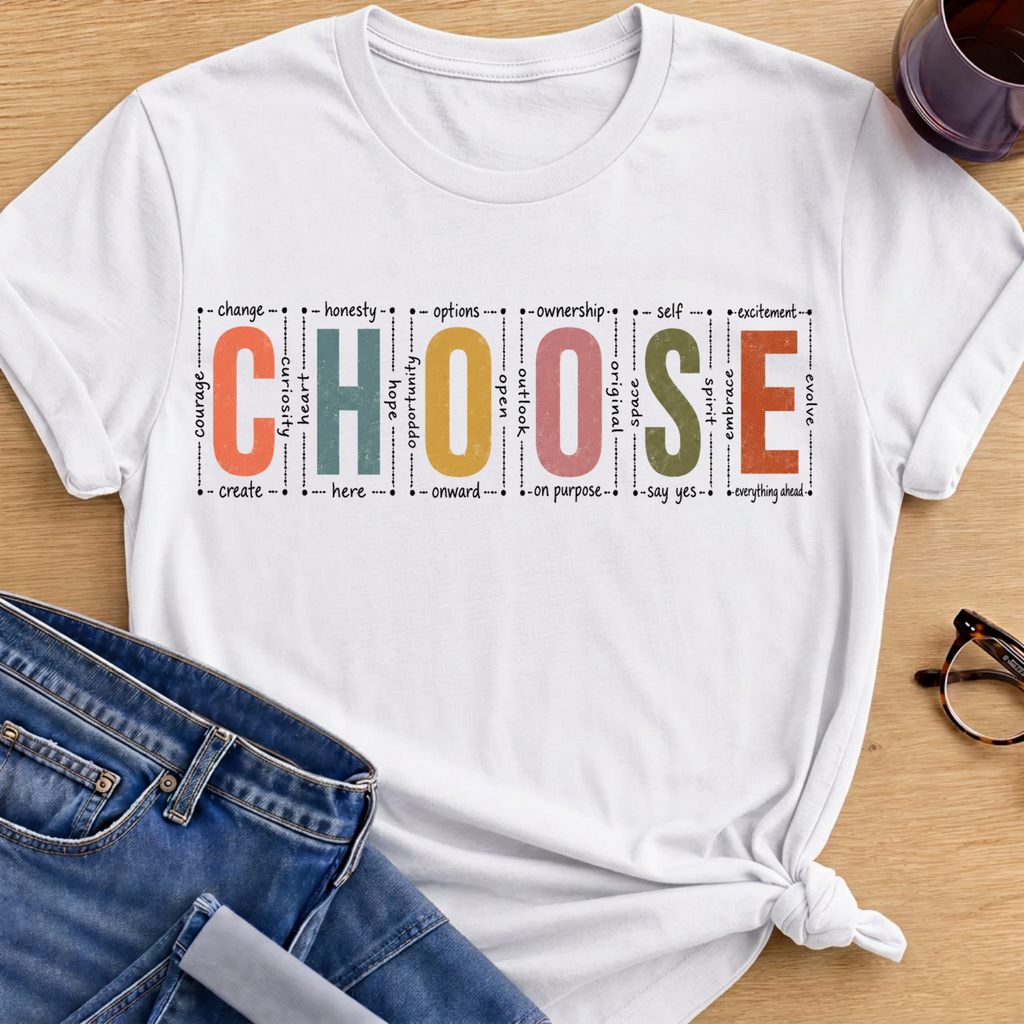 CHOOSE T-Shirt - White