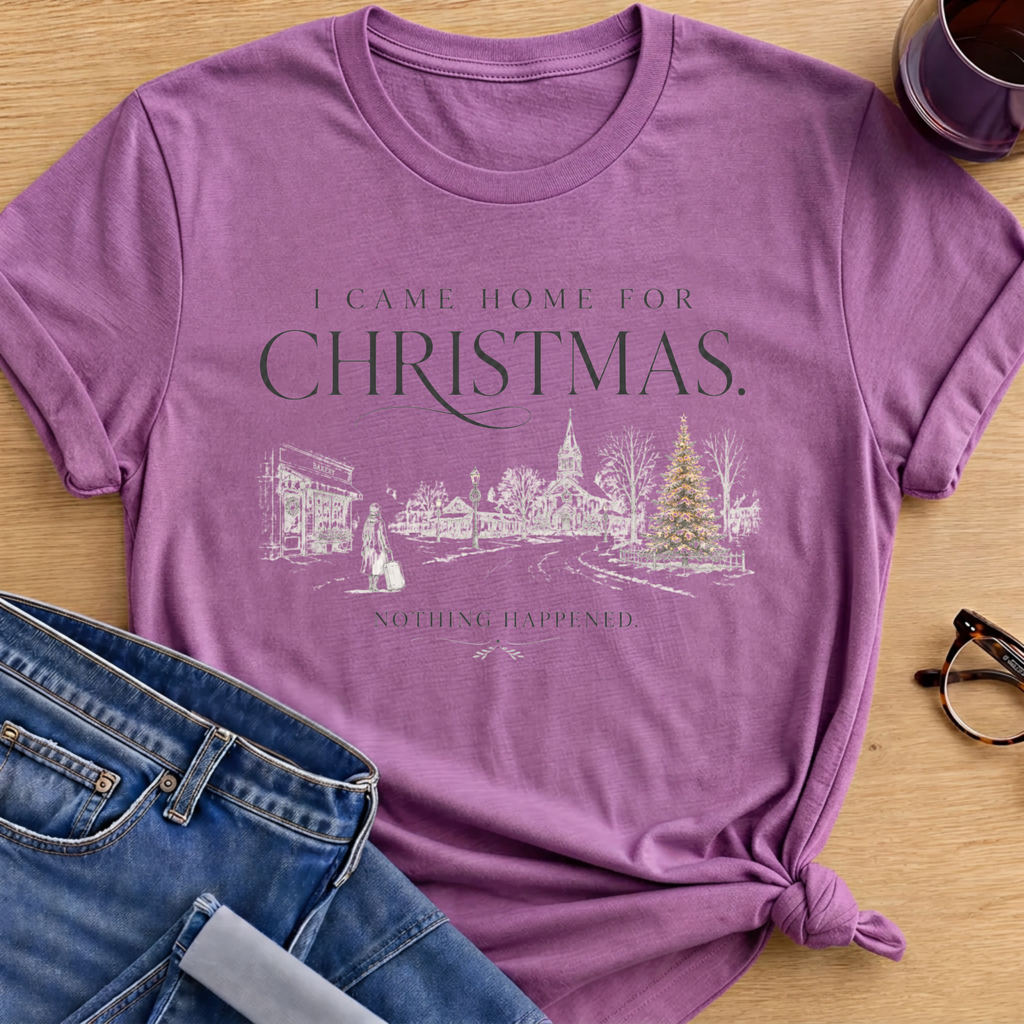 Came Home T-Shirt - Heather Radiant Orchid