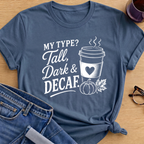 Chatty Knees T-Shirt - Indigo Blue