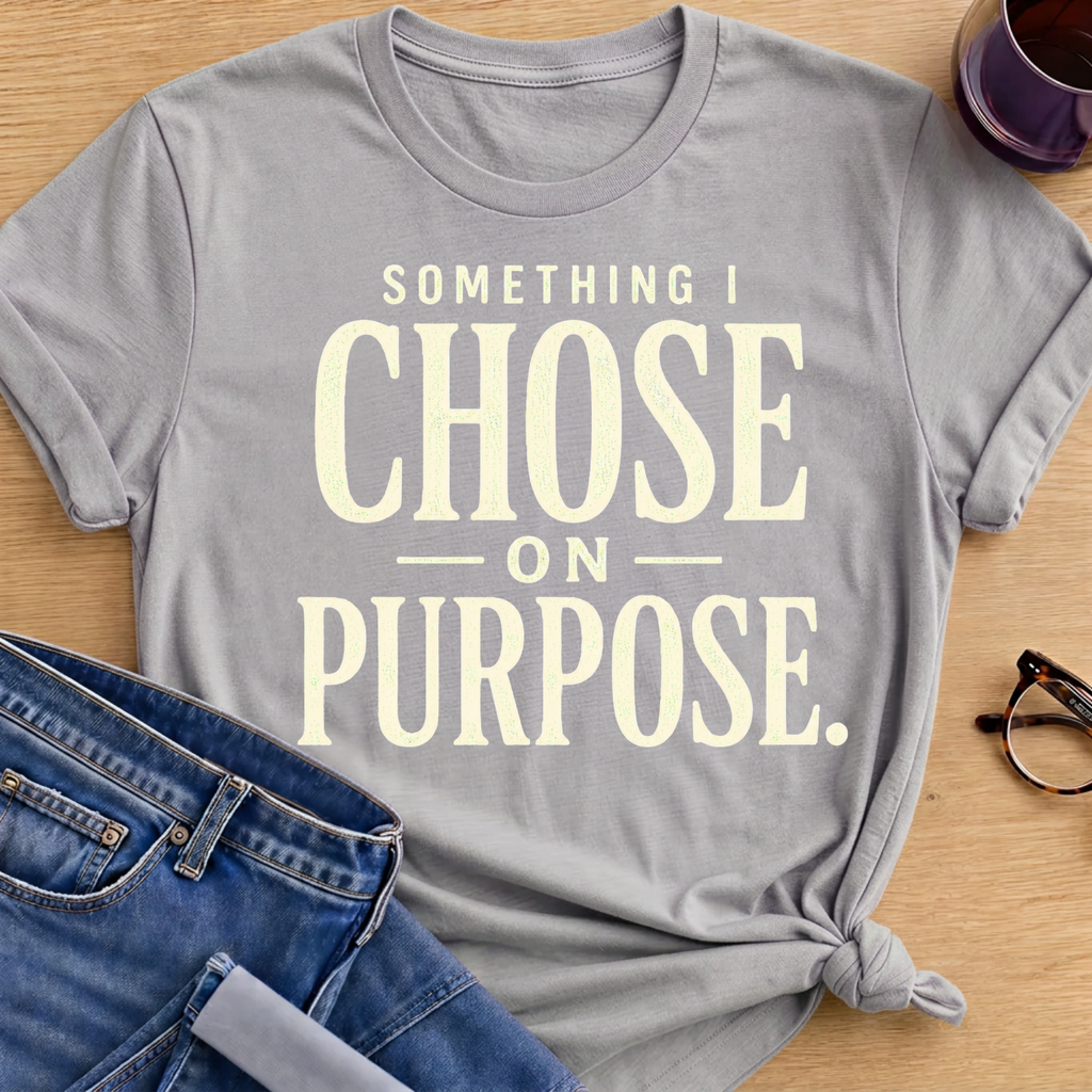 Choose on Purpose T-Shirt - Sport Grey