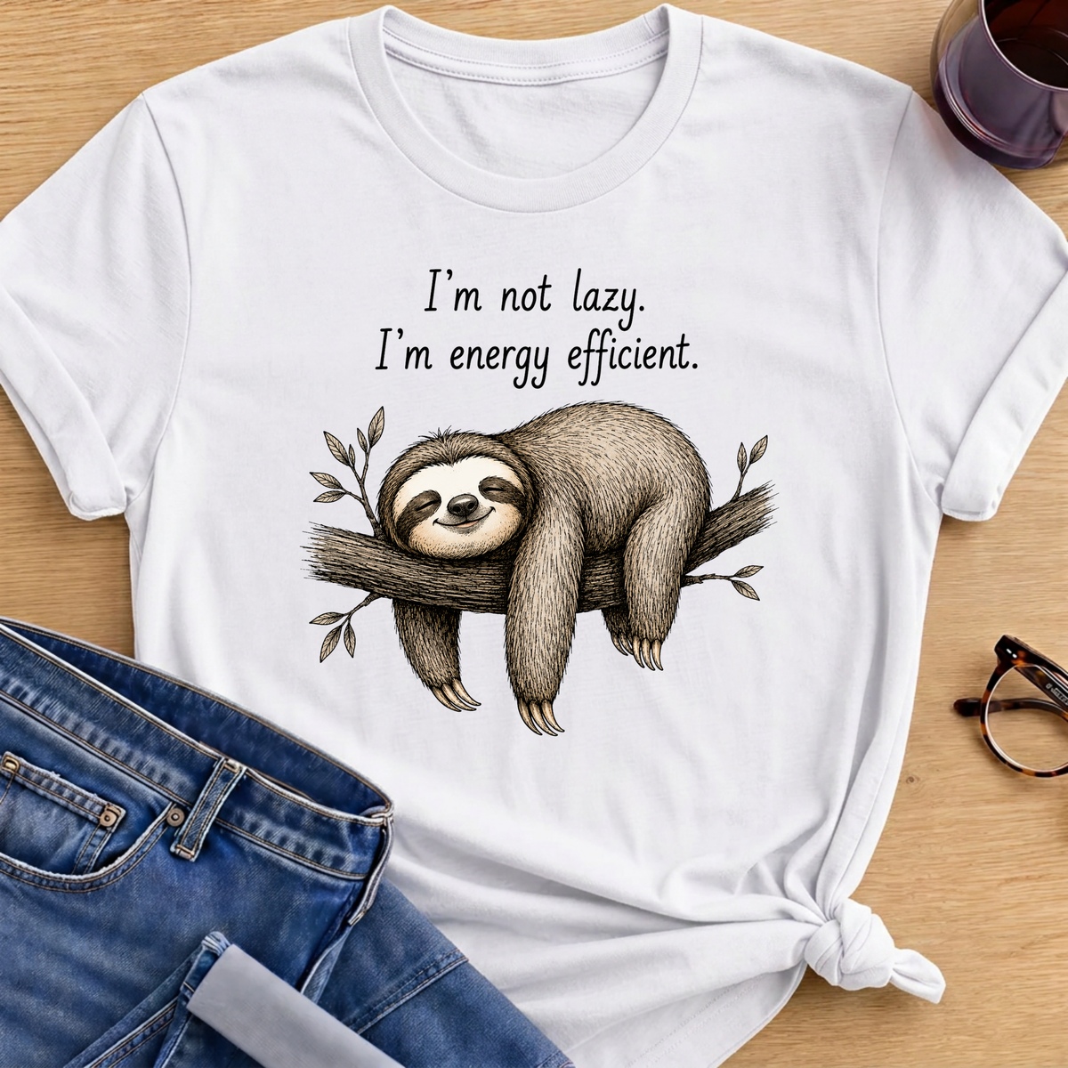 Coffee Priority T-Shirt - White