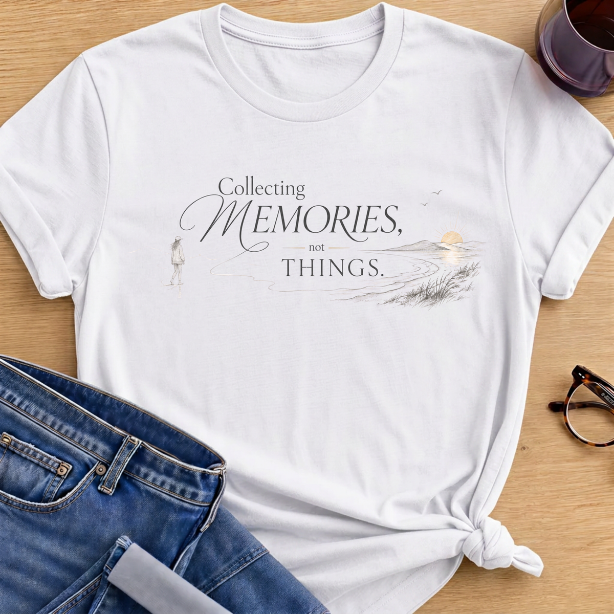 Collecting Memories T-Shirt - White