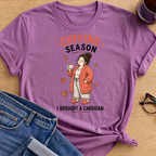 Cuffing Season T-Shirt - Heather Radiant Orchid