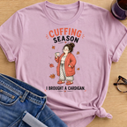 Cuffing Season T-Shirt - Light Pink