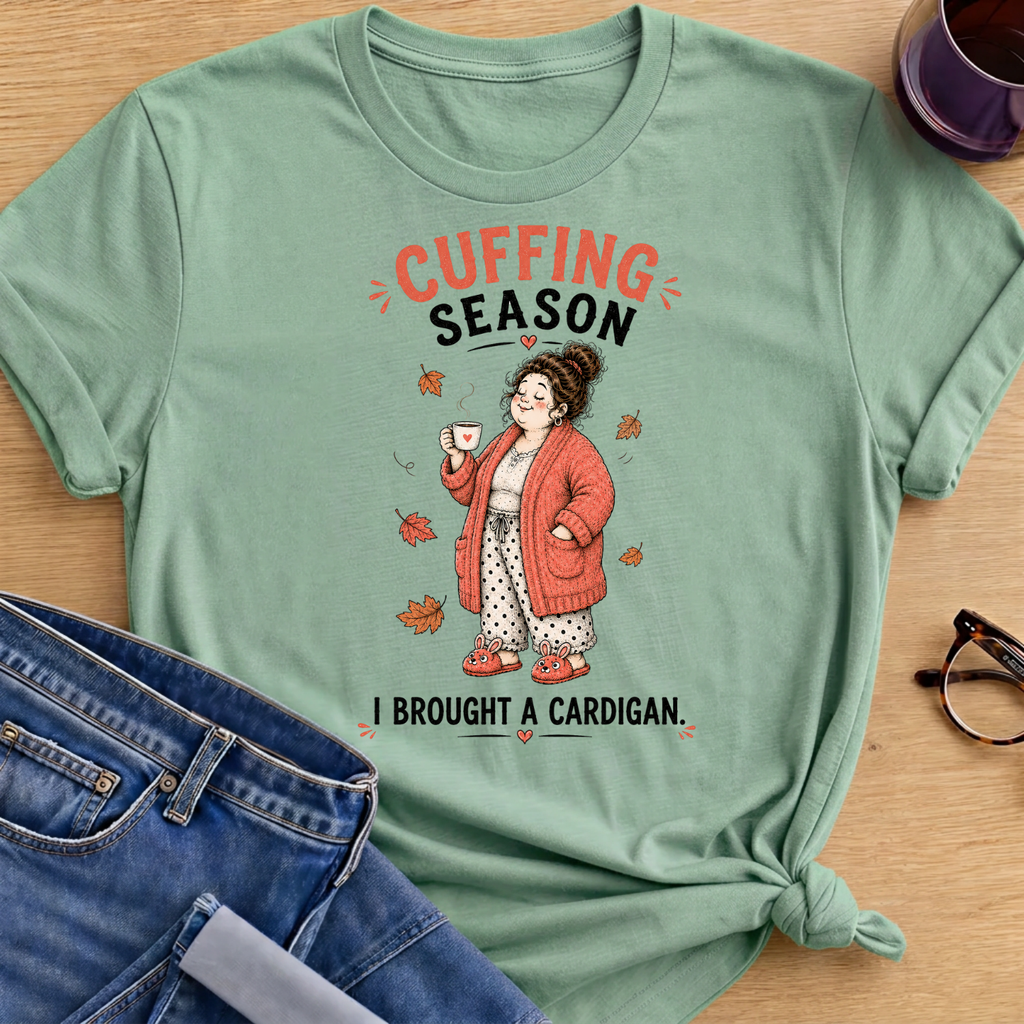 Cuffing Season T-Shirt - Mint Green