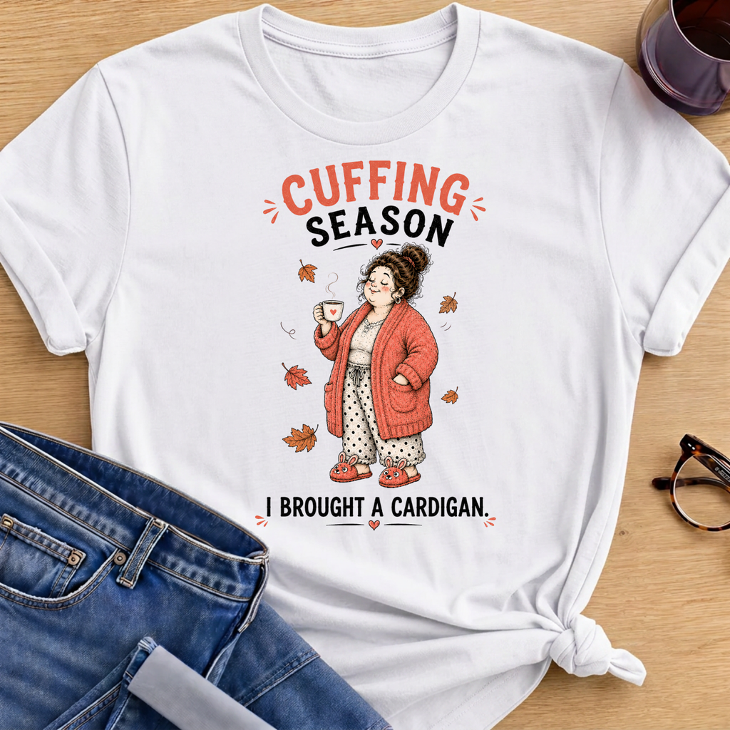 Cuffing Season T-Shirt - White