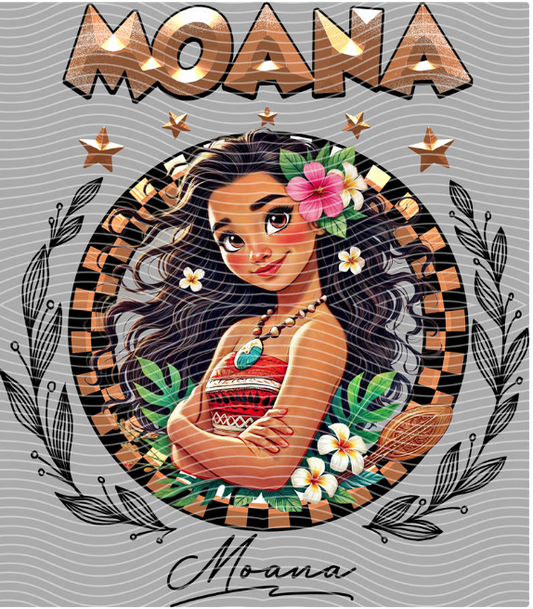 Moana Varsity DTF Transfer