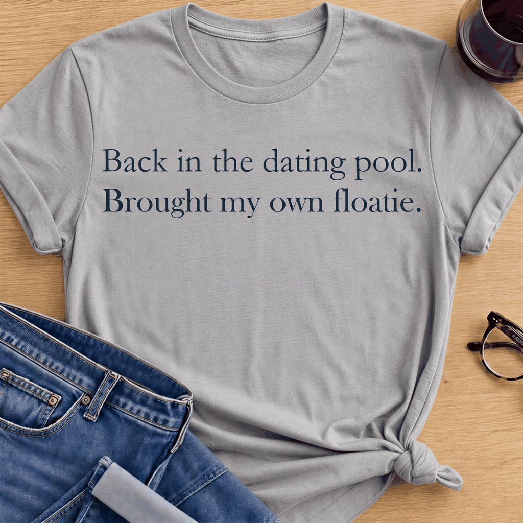 Dating Floatie T-Shirt - Sport Grey