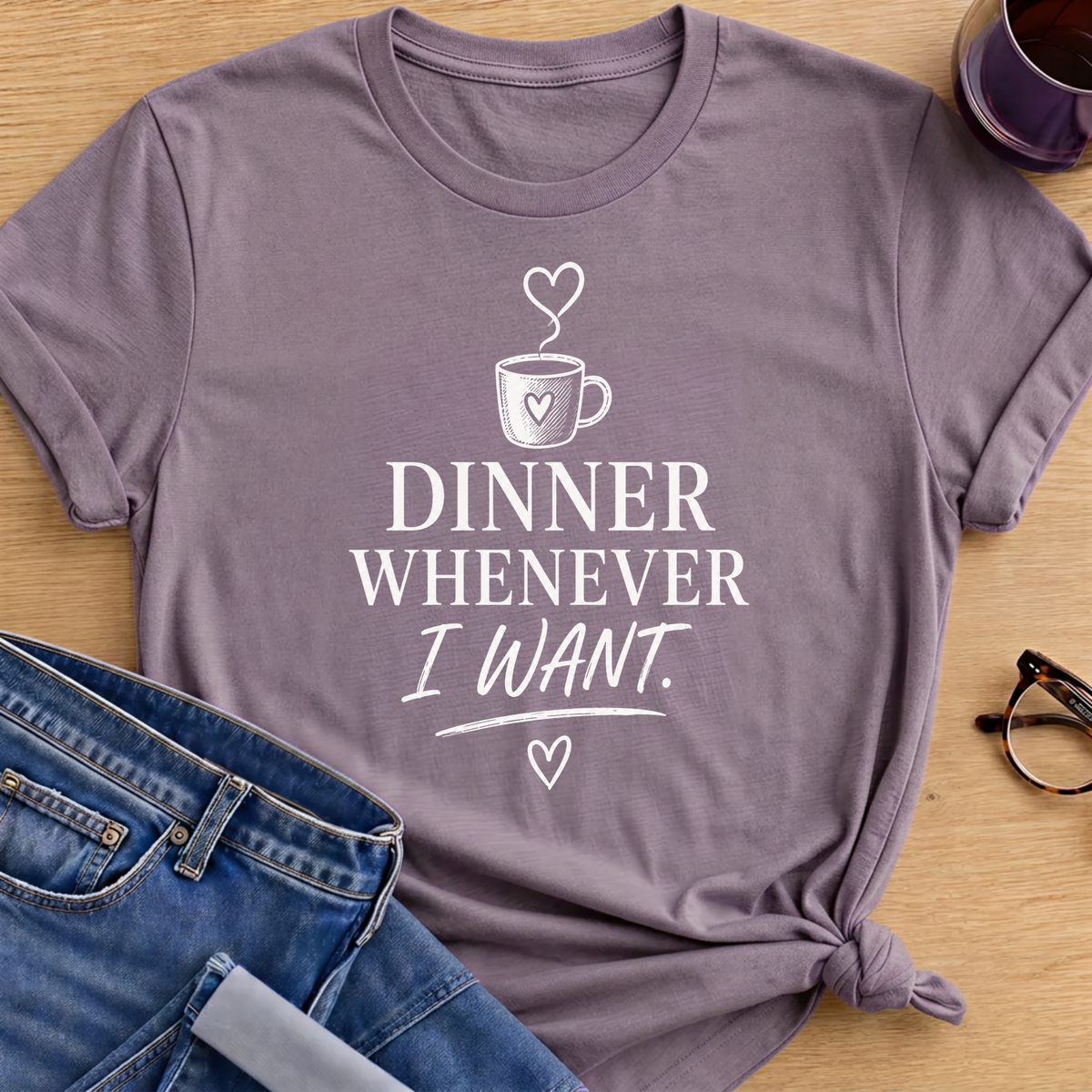 Dinner Whenever T-Shirt - Paragon