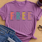 FREE T-Shirt - Heather Radiant Orchid