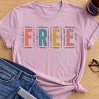 FREE T-Shirt - Light Pink