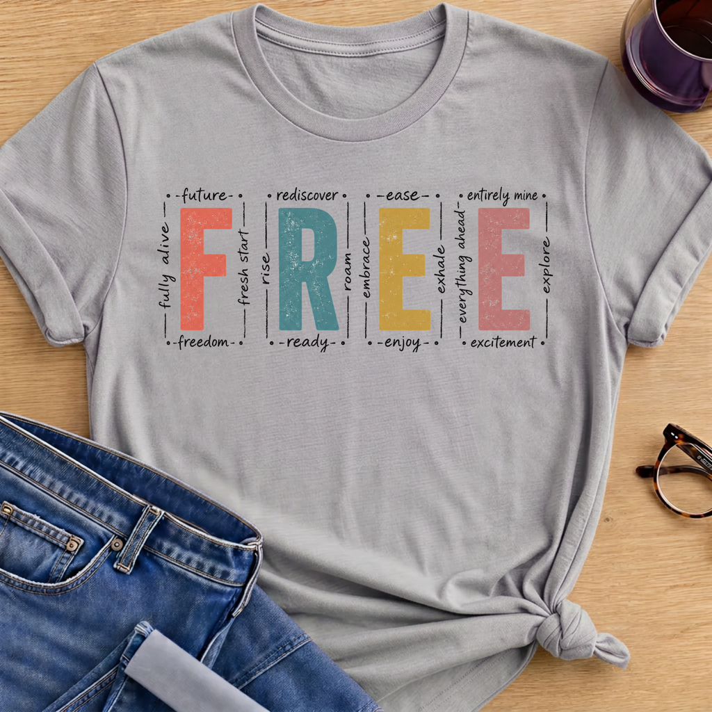 FREE T-Shirt - Sport Grey