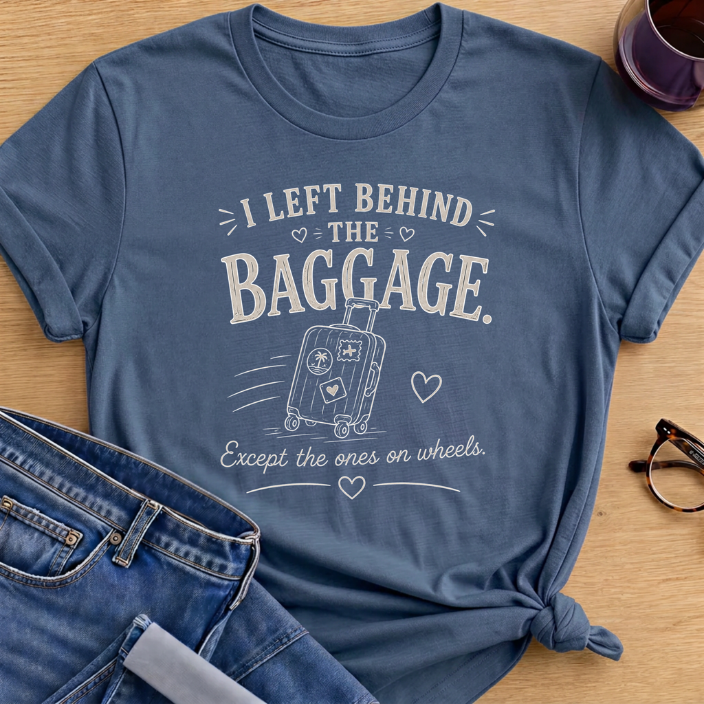 Flow Missing T-Shirt - Indigo Blue