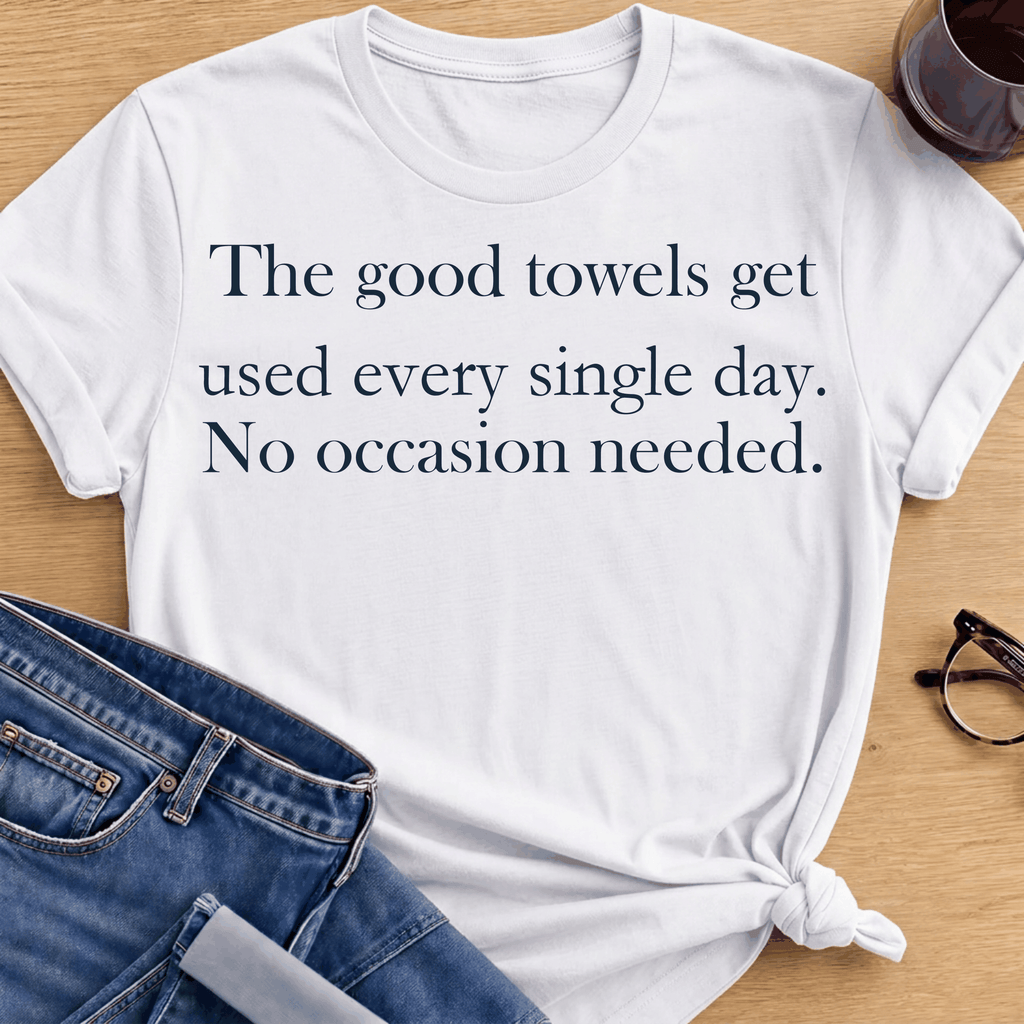 Good Towels T-Shirt - White