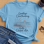 Goodbye Overthinking T-Shirt - Sky