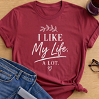Grocery Jams T-Shirt - Antique Cherry Red