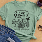 Halloween Host T-Shirt - Mint Green