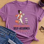 Holiday Custody Self Assigned T-Shirt - Heather Radiant Orchid