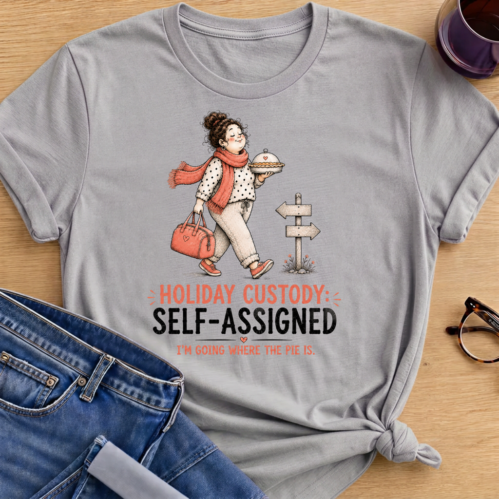 Holiday Custody Self Assigned T-Shirt - Sport Grey