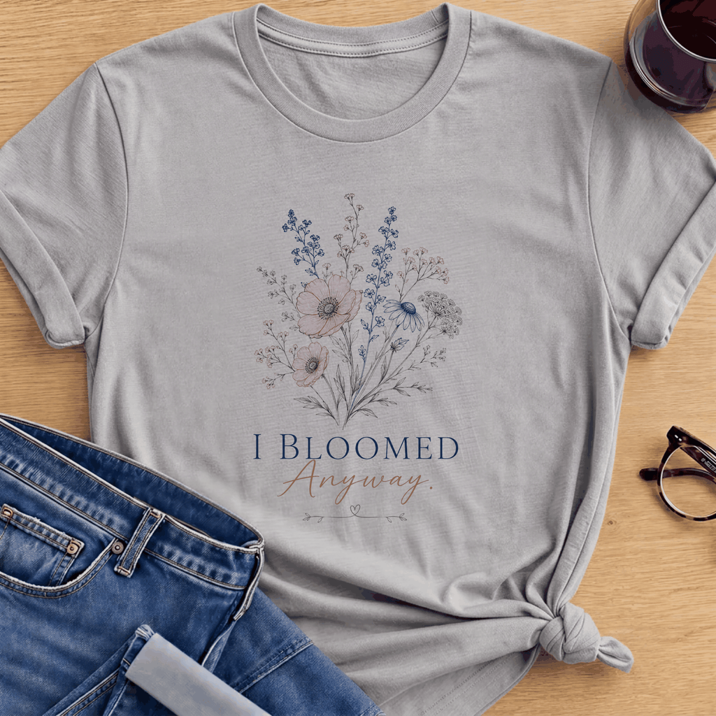 I Bloomed T-Shirt - Sport Grey
