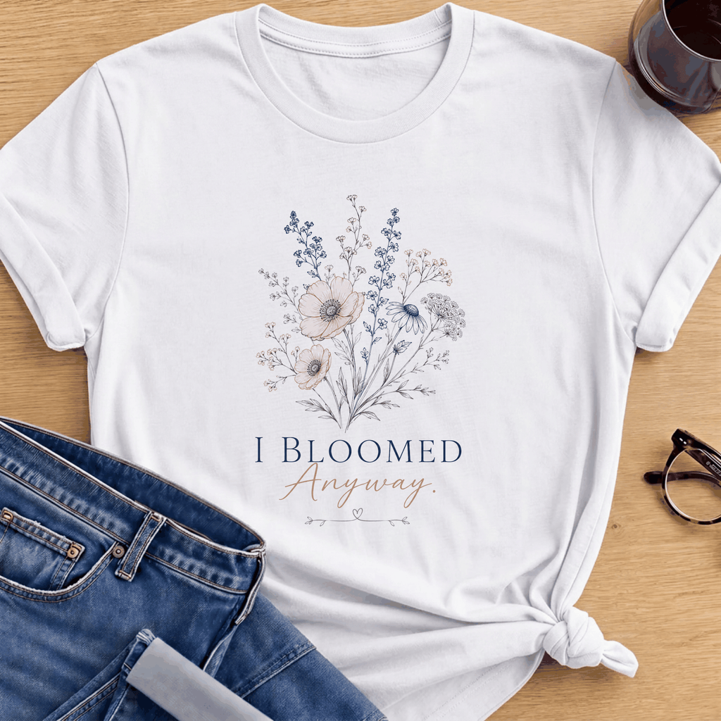 I Bloomed T-Shirt - White