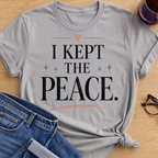 I Kept The Peace T-Shirt - Sport Grey