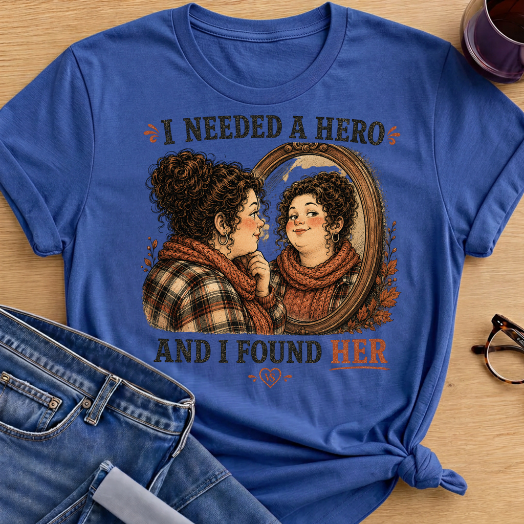 I Needed a Hero T-Shirt - Royal