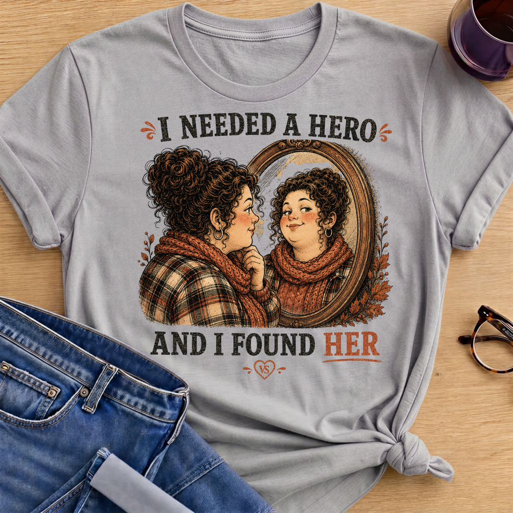 I Needed a Hero T-Shirt - Sport Grey