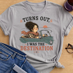 I was the Destination T-Shirt - Sport Grey