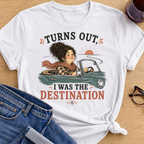 I was the Destination T-Shirt - White