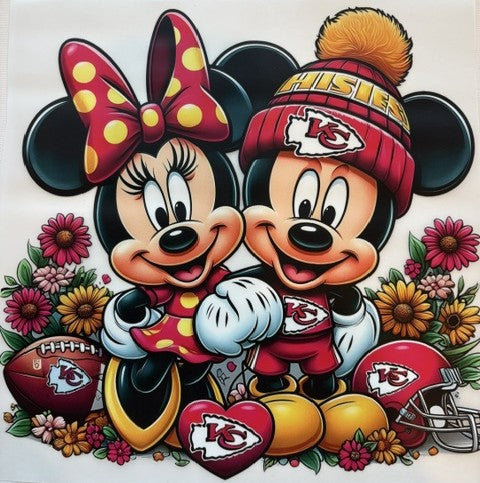 Mickey & Minnie Chiefs Love