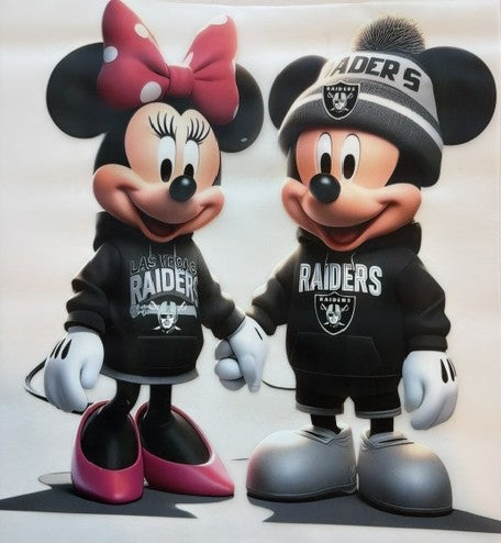 Mickey & Minnie Raiders Cozy