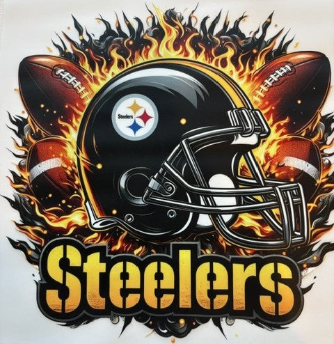 Pittsburgh Steelers Helmet Fire