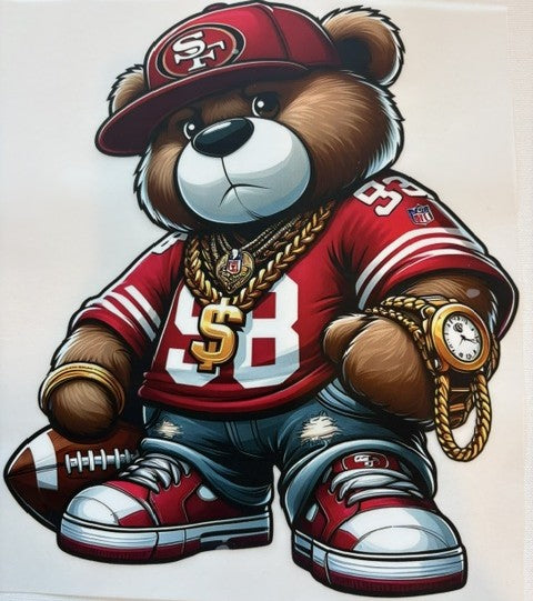 49ers Street Bear