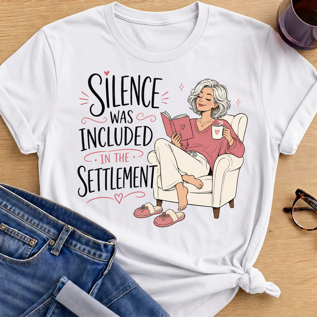 In the Settlement T-Shirt - White