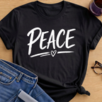 Just Peace T-Shirt - Black