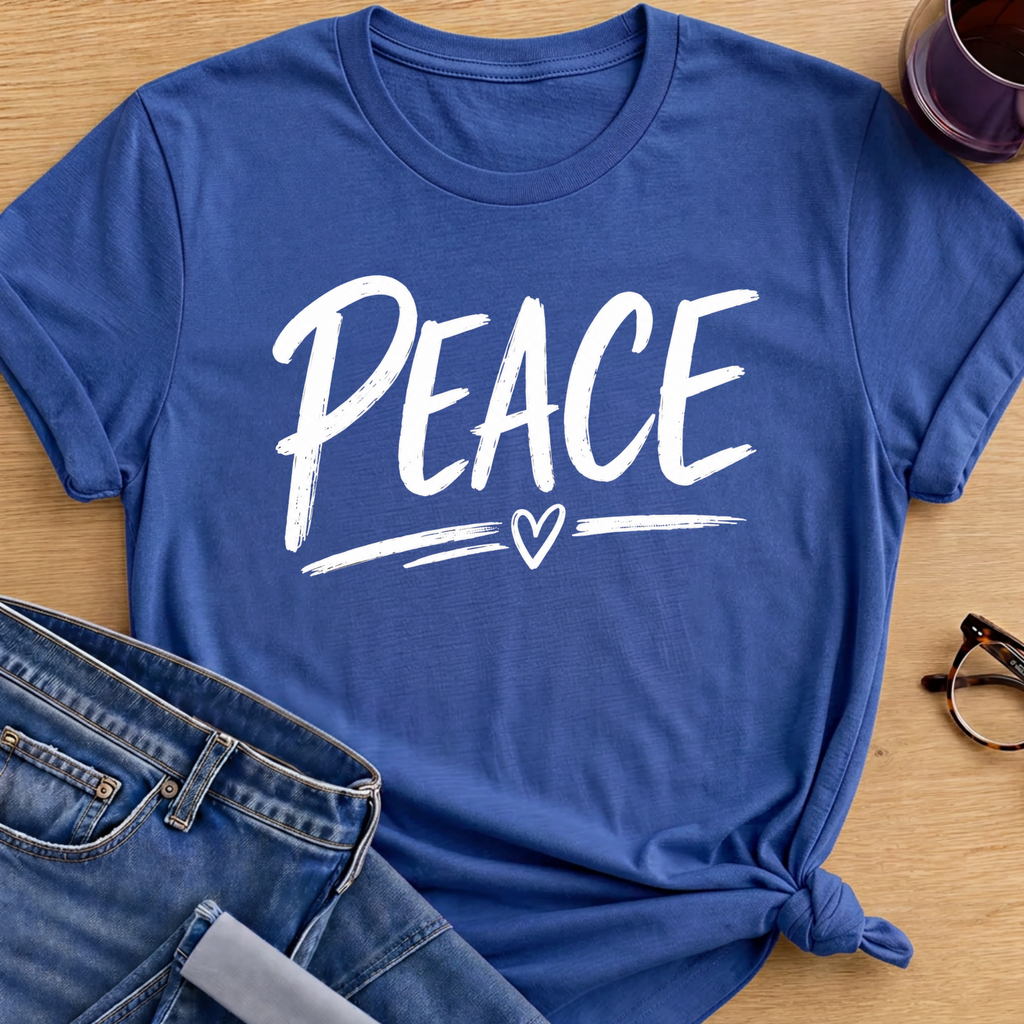 Just Peace T-Shirt - Royal