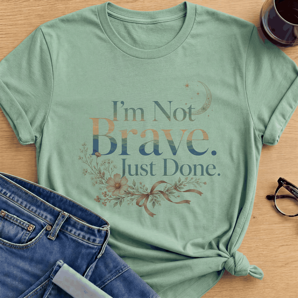 Just Done T-Shirt - Mint Green