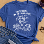 Keep Options Open T-Shirt - Royal