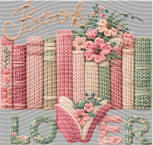 Book Lover DTF Transfer