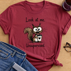 Late Dinner T-Shirt - Antique Cherry Red