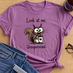 Late Dinner T-Shirt - Heather Radiant Orchid