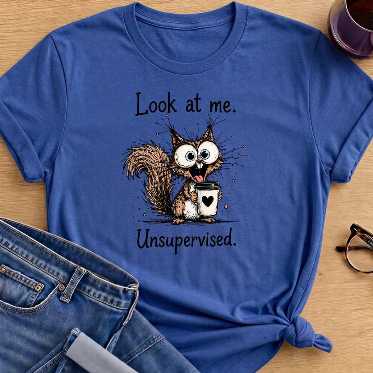 Late Dinner T-Shirt - Royal