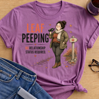 Leaf Peeping T-Shirt - Heather Radiant Orchid