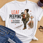 Leaf Peeping T-Shirt - White