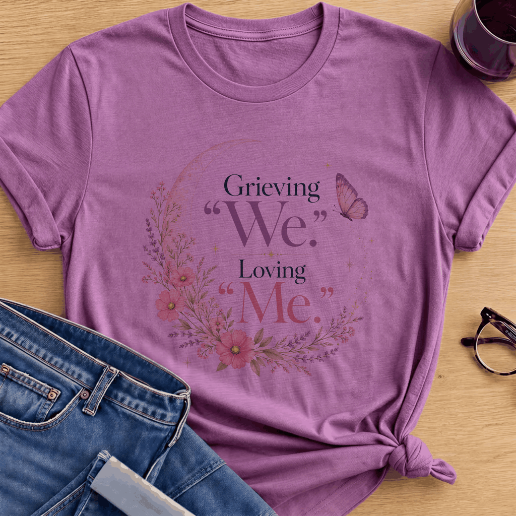 Loving Me T-Shirt - Heather Radiant Orchid