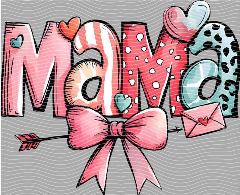 Mama Doodle DTF Transfer
