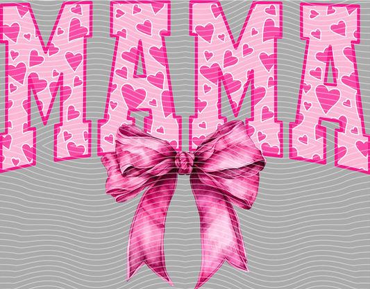 Mama Bow DTF Transfer