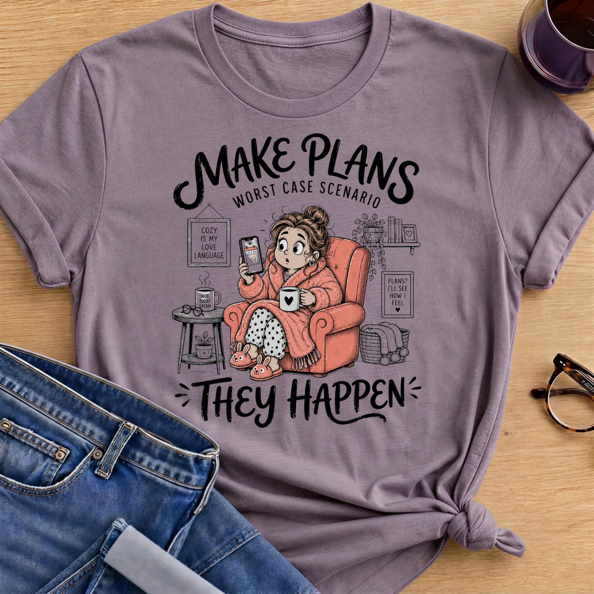 Make Plans T-Shirt - Paragon